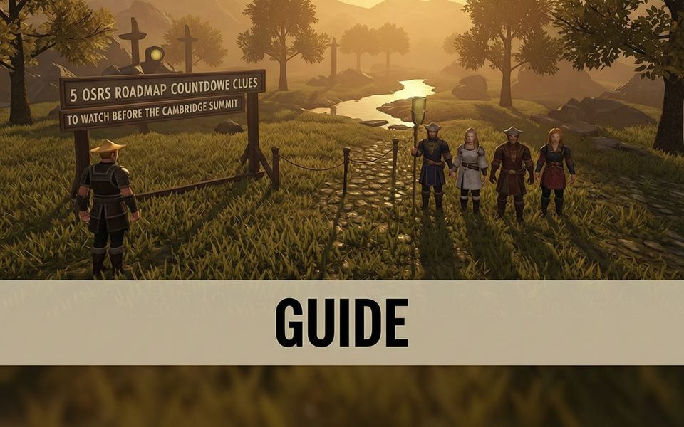 5 OSRS Roadmap Countdown Clues to Watch Before the Cambridge Summit — 2