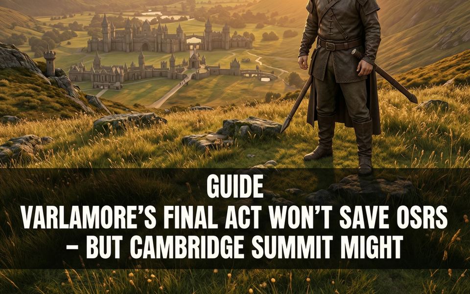 Varlamore's Final Act Won't Save OSRS – But Cambridge Summit Might — 2